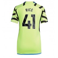 Camisa de time de futebol Arsenal Declan Rice #41 Replicas 2º Equipamento Feminina 2023-24 Manga Curta